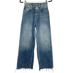 Frank and Oak Nina Wide Leg Jeans Size 25